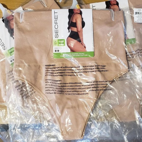 New Secret Seamless Shaping Thong - 2 Pack - Picture 1 of 1